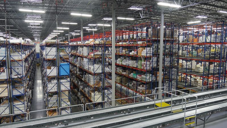Southern Glazer's distribution center.